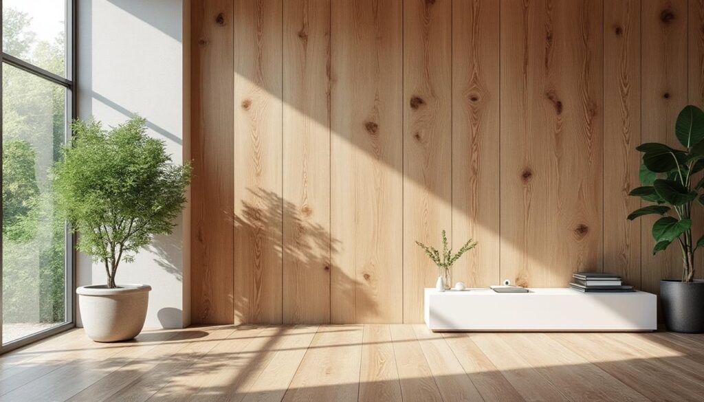 Créer un effet bois authentique avec un lambris mural