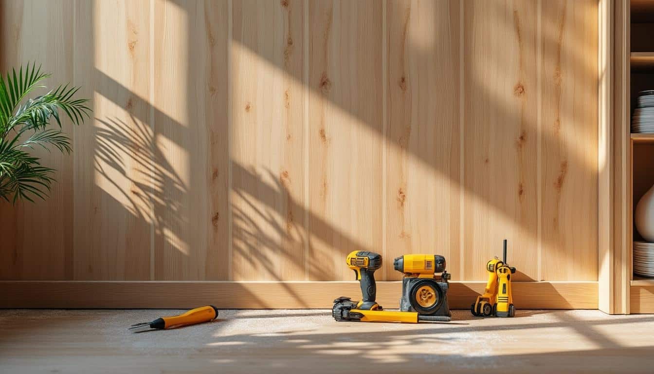 Guide de pose facile pour lambris mural