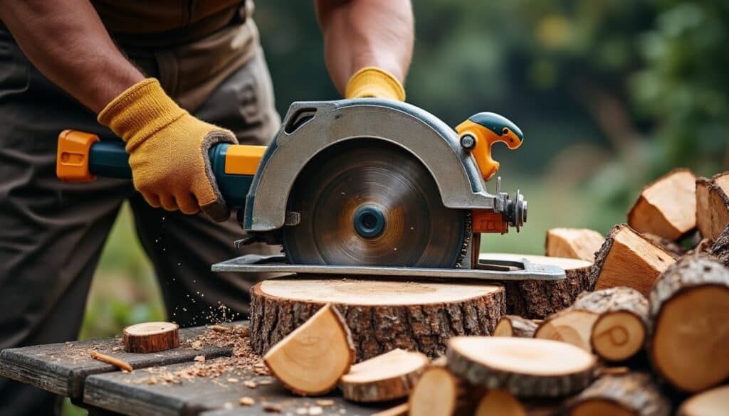 Scie circulaire à bûches : guide complet pour bien choisir et utiliser