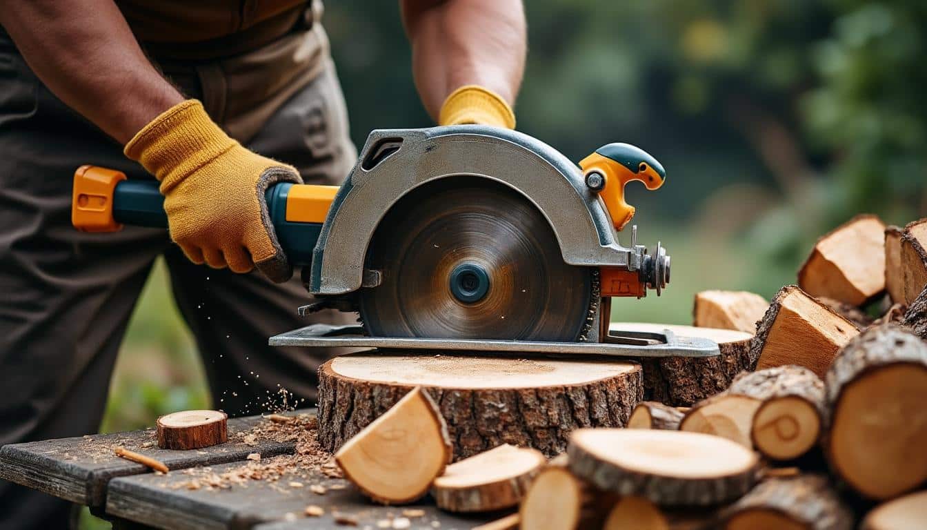 Scie circulaire à bûches : guide complet pour bien choisir et utiliser