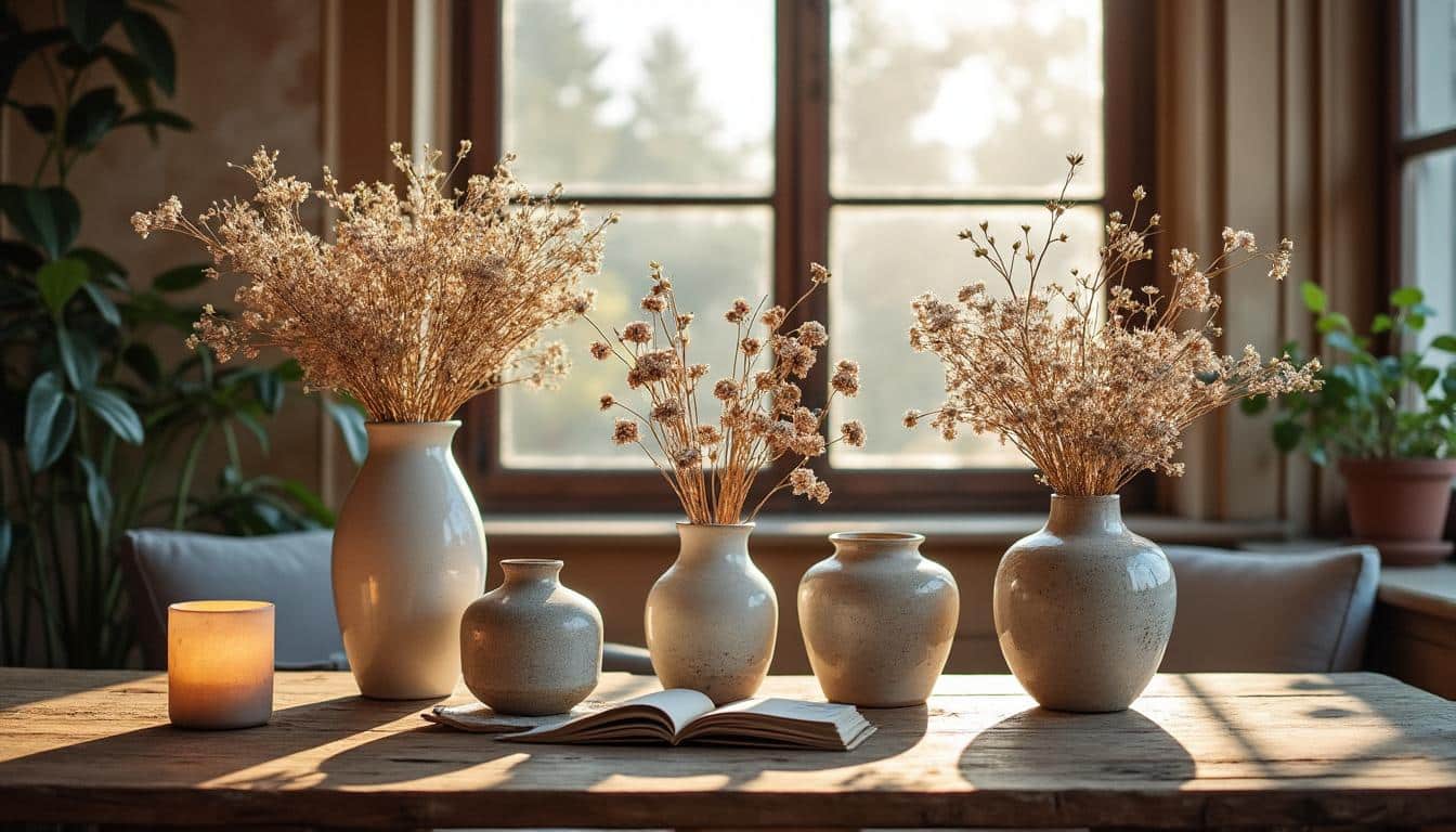 Des idées déco avec des vases au style vintage