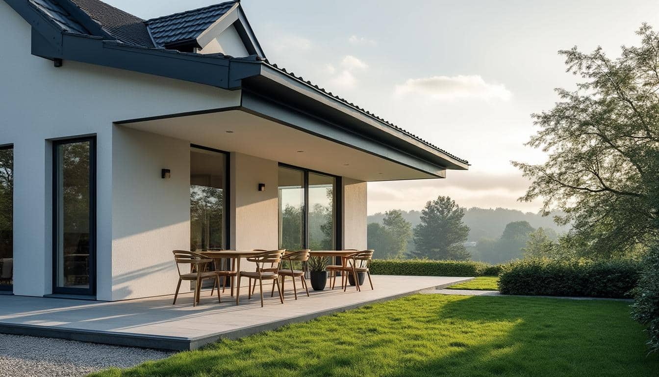 Lambris PVC extérieur sous toiture : guide complet et conseils pratiques