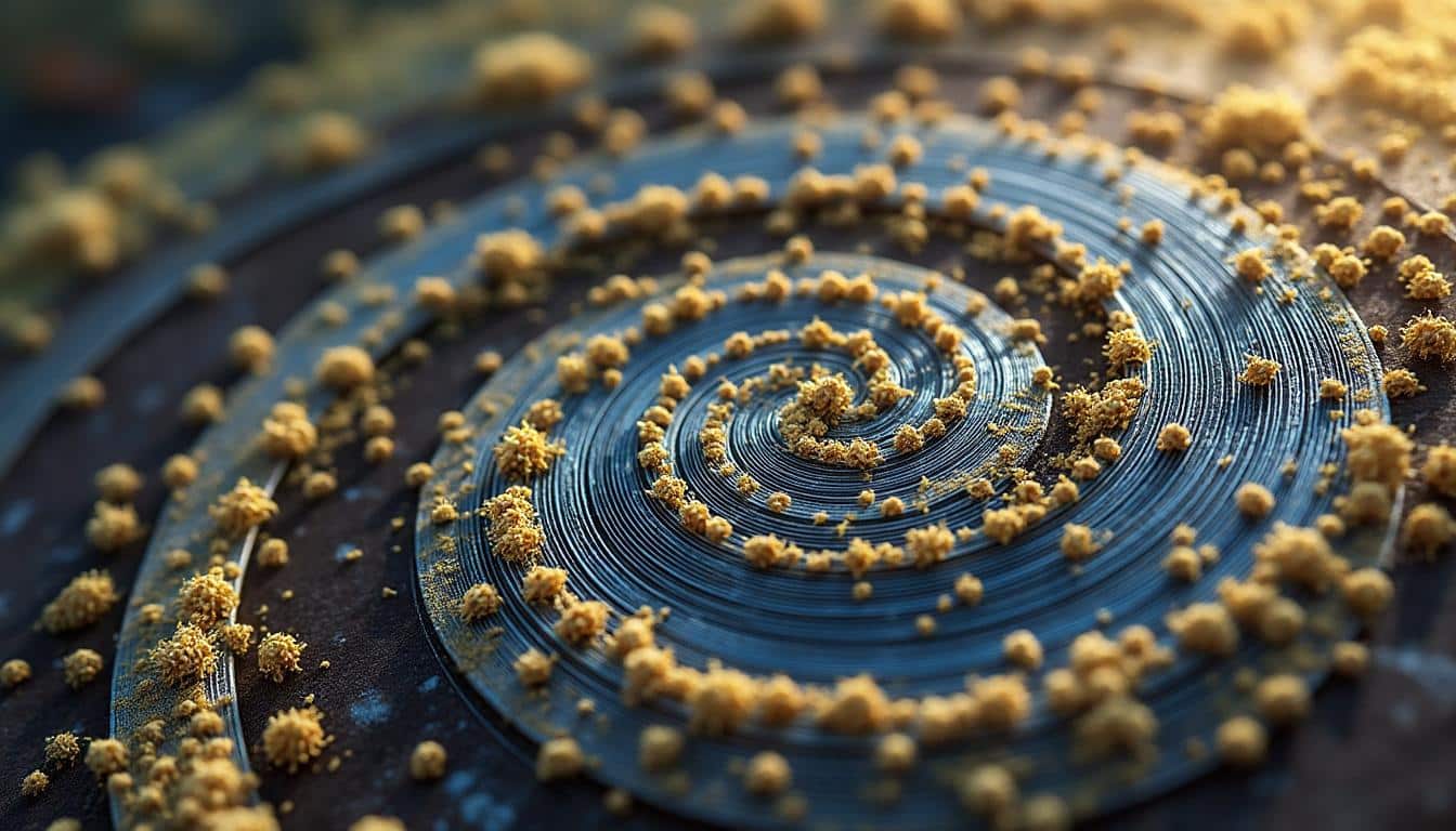 Lame de scie à chantourner spirale avec ergot : précision et stabilité