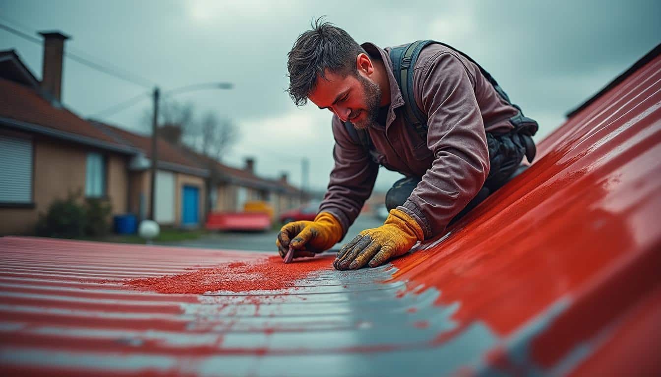 Peinture pour toiture en tôle : protection et esthétique durables