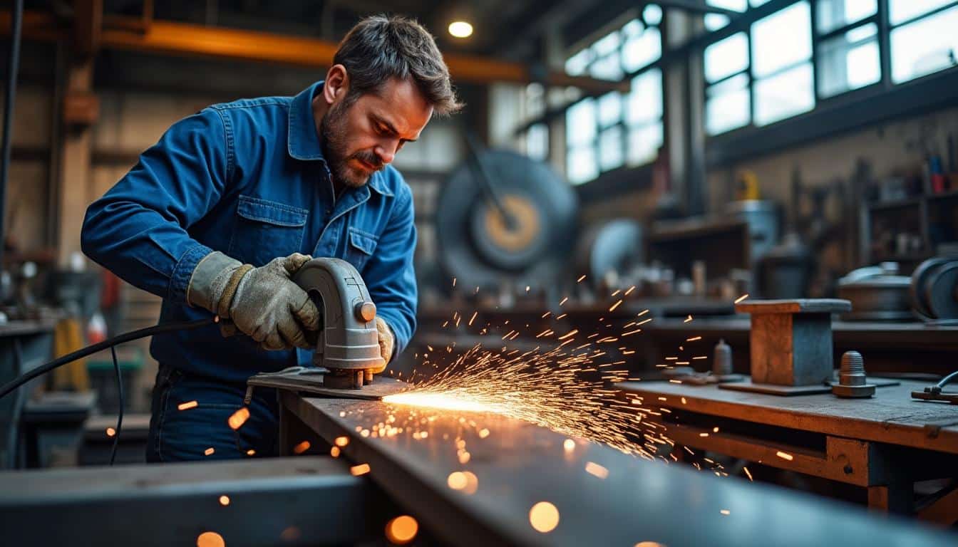 Illustration: Comprendre l’utilité d’une scie à tronçonner pour le métal