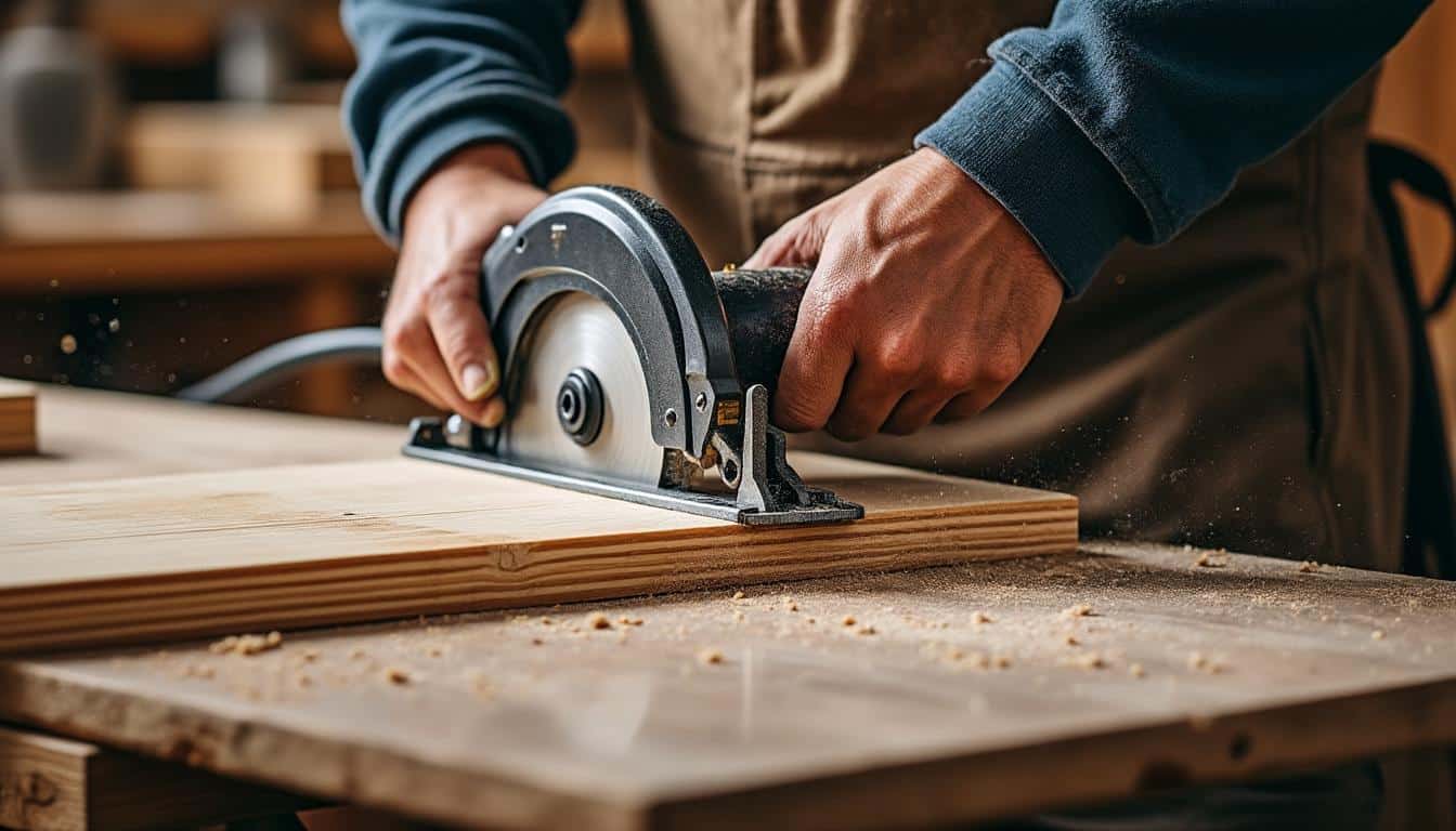 Scie circulaire à profondeur de coupe 100 mm : guide complet