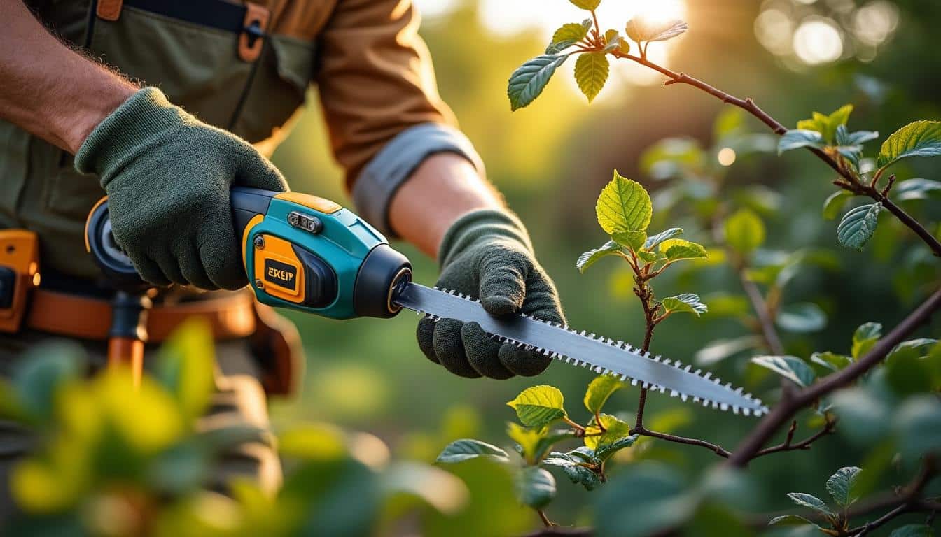 Illustration: Comment bien comprendre la scie de jardin à batterie et son fonctionnement naturel