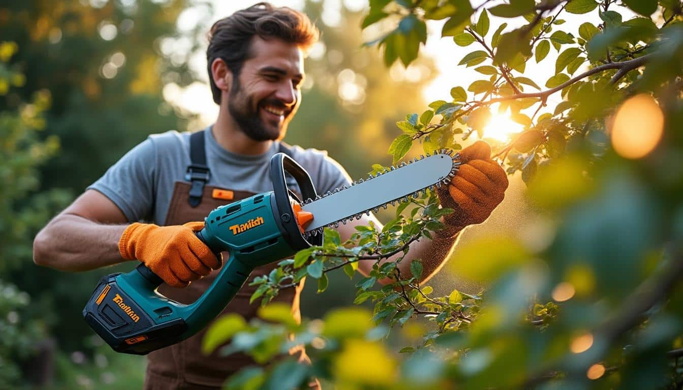 Illustration: Pourquoi choisir une scie de jardin à batterie : avantages et innovations actuelles