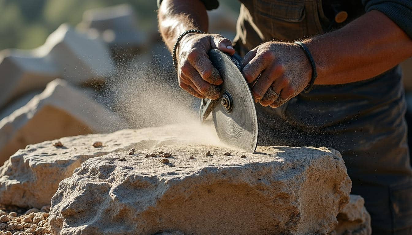 Couper des pierres naturelles : guide complet pour une découpe précise