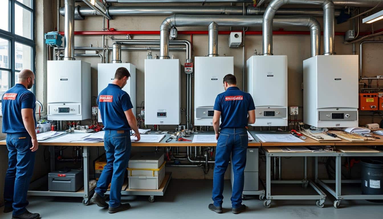 Illustration: Comprendre les principales marques de chaudières à gaz et leurs origines