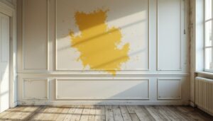 Tâche jaune au plafond de la chambre : causes et solutions efficaces