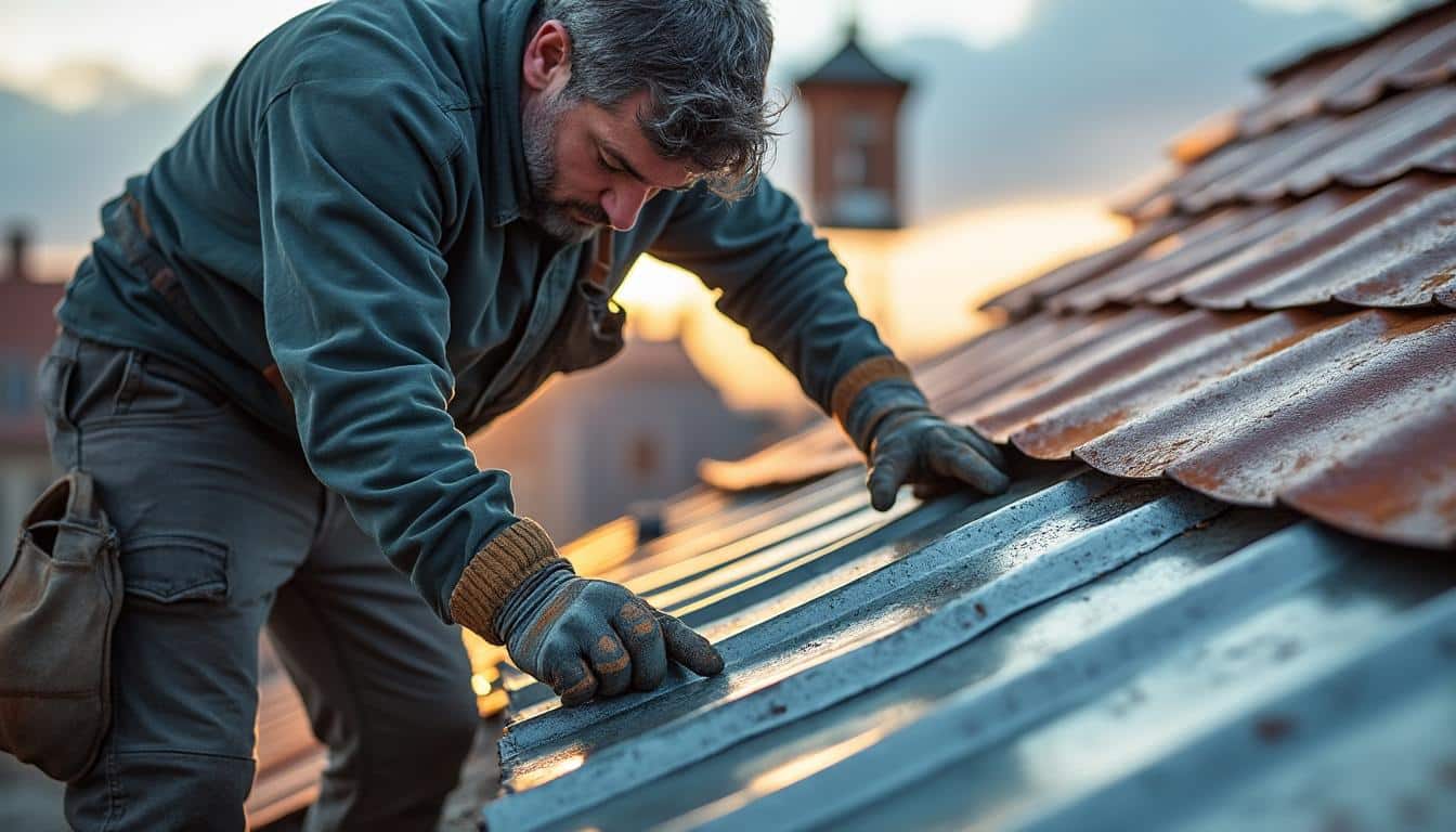 Illustration: Comprendre le rôle essentiel du zinc sur la rive d’une toiture