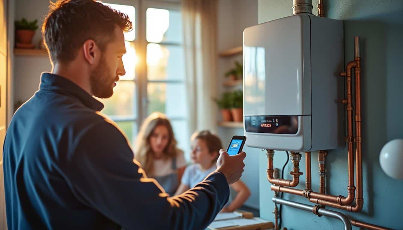 Illustration: Comprendre le fonctionnement d’une chaudière gaz pour le chauffage et la production d’eau chaude