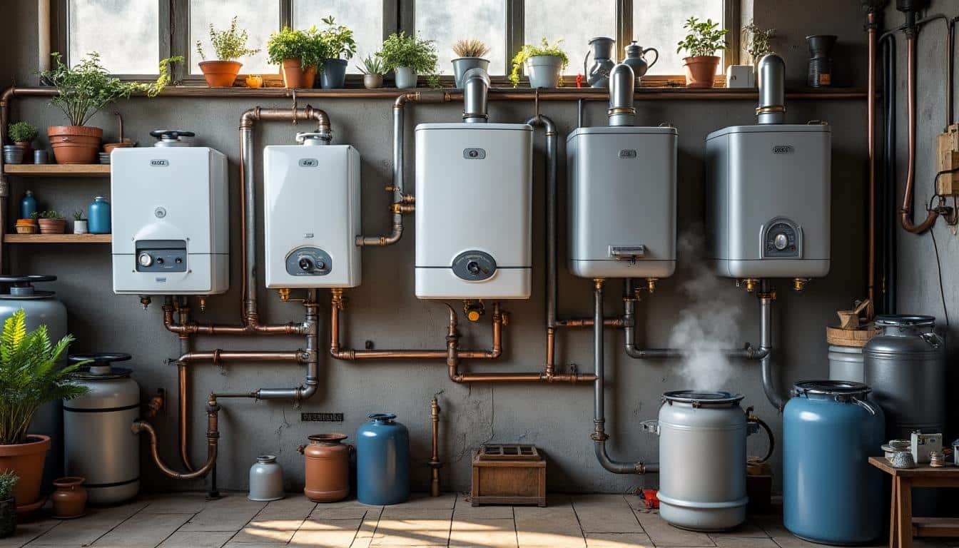 Illustration: Découvrir les différents modèles de chaudière à gaz pour la production d’eau chaude sanitaire