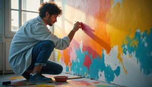 Décoration murale en peinture : techniques et idées pour sublimer vos murs