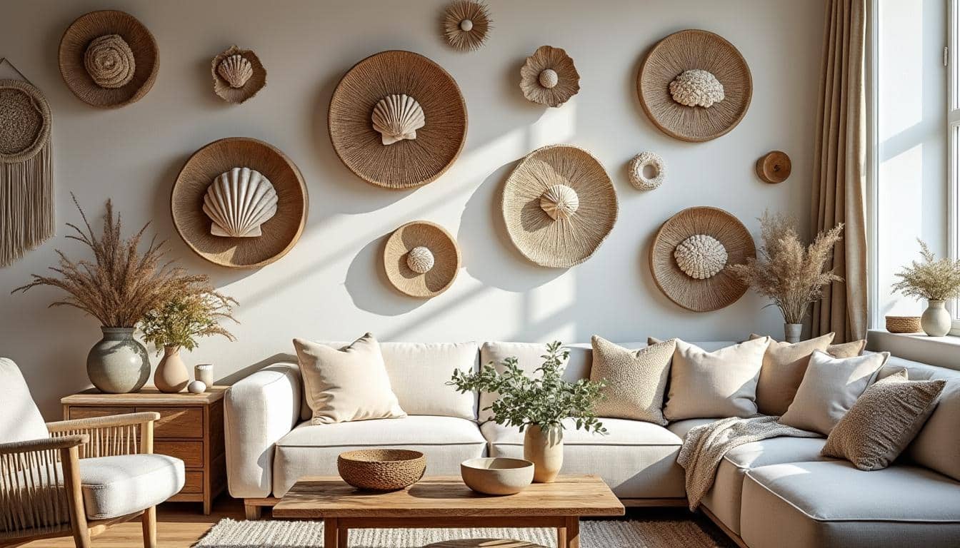 Décoration murale de la mer : idées et matériaux naturels