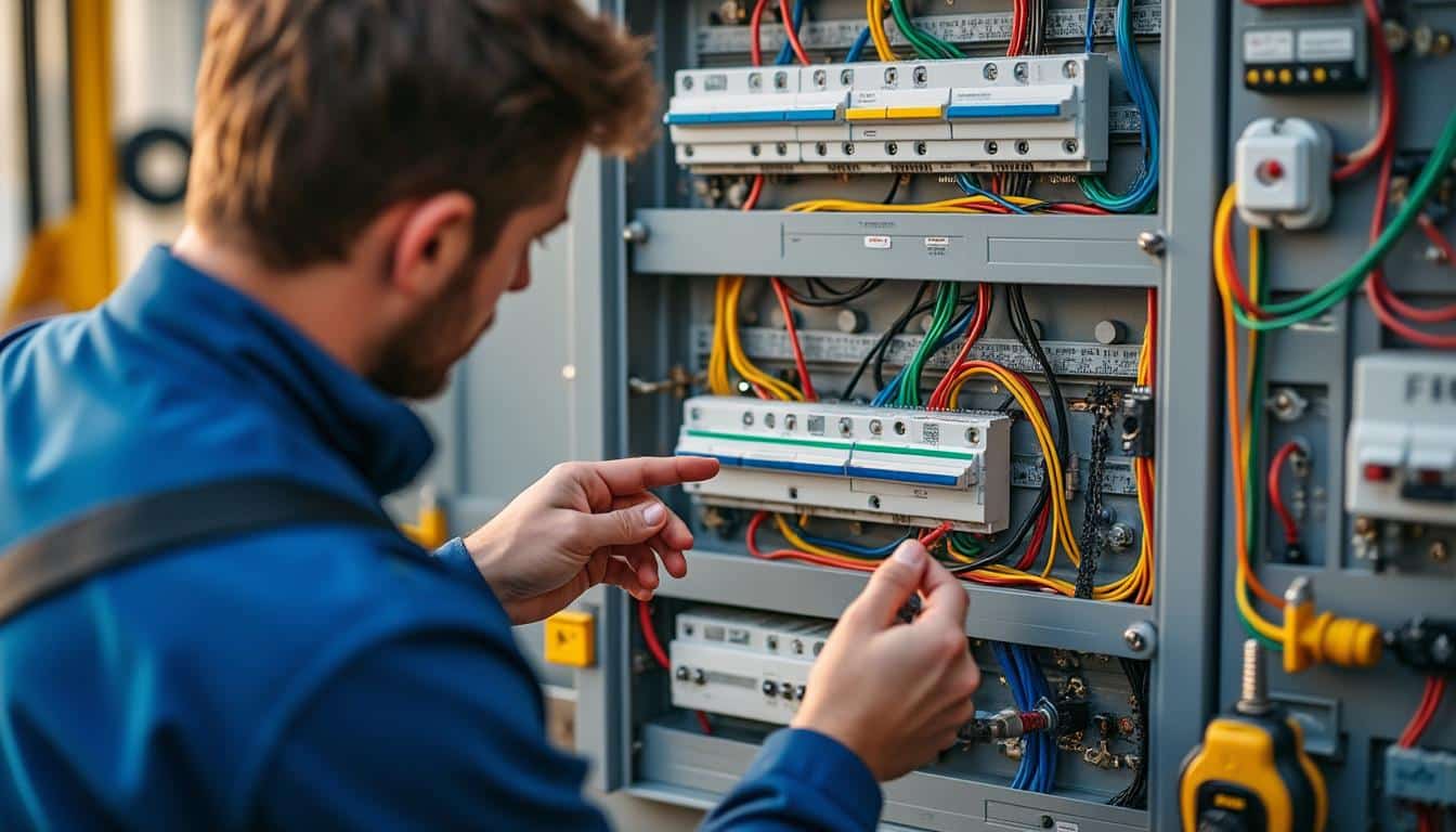 Illustration: Comprendre l’importance des symboles dans un tableau électrique