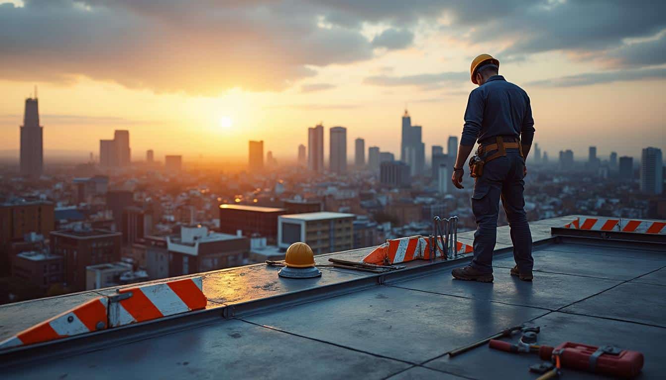 Illustration: Comprendre l’importance d’un garde-corps sur toiture-terrasse
