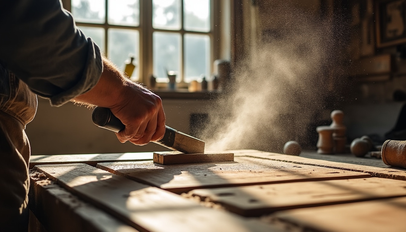 Comment poncer une porte en bois : guide complet pour un résultat parfait