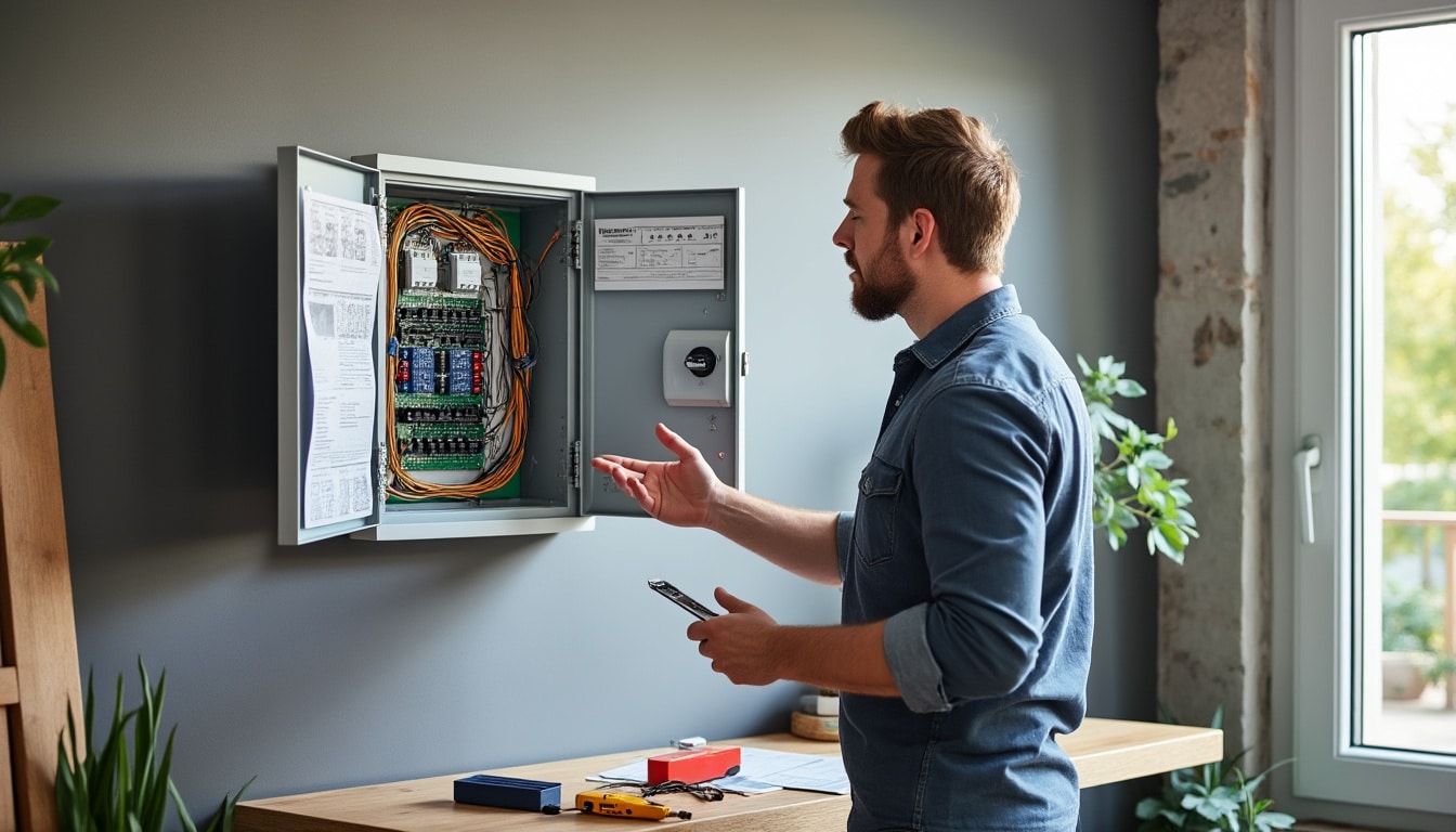 Illustration: Comprendre le rôle et les fonctions d’un tableau électrique